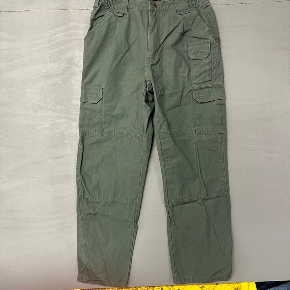 5.11 Tactical Series Men's Cargo Pants Green Style 74251 Size 32x32 - Picture 2 of 5